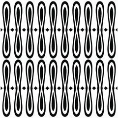  Seamless ethnic pattern.Abstract Geometric Pattern generative computational art illustration.Black and white pattern for wallpapers and backgrounds. 
