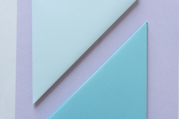 folded paper - blue and violet