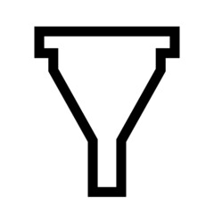 Icons for filters used in experiments.