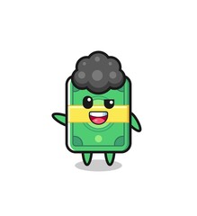 money character as the afro boy