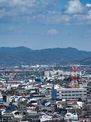 館山城趾から観た景色