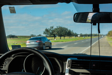 view of a car