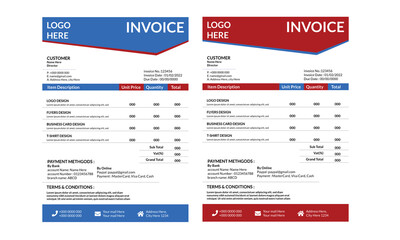 Invoice Design in Illustrator