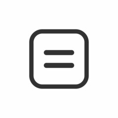 calculator icon on white background