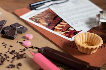 Valentine's image, handmade sweets, recipes, バレンタインの手作りお菓子のイメージ