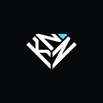 KNN letter logo creative design. KNN unique design