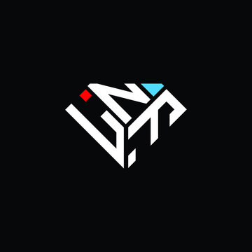 LNF letter logo creative design. LNF unique design