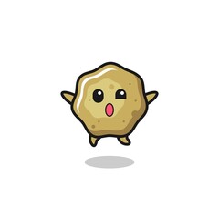 loose stools character is jumping gesture