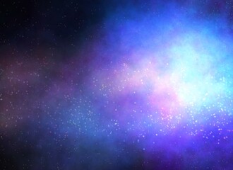 Purple galaxy