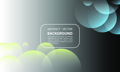 abstract background geometric liquid shape buble circle NFT gradient futuristic blue and orange with elegant style, for posters, banners, and others, vector design copy space area eps 10