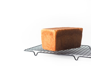 loaf of whole white sandwich bread