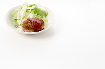 手作りハンバーグ