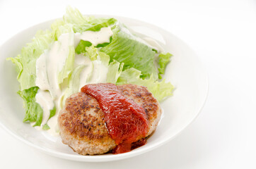 手作りハンバーグ