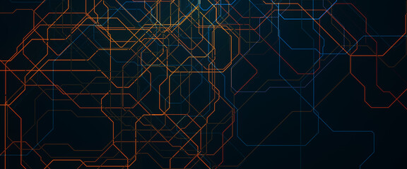 Abstract technology circuit board. Abstract digital background with technology circuit board texture. Electronic motherboard illustration.