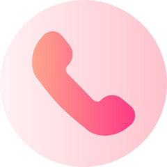 911 call gradient icon