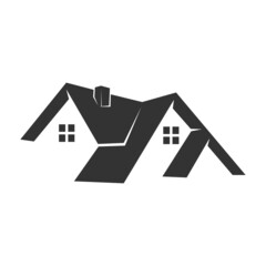 Real estate Home roof icon Illustration Brand company