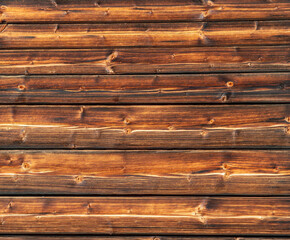Old wooden boards background. Shabby vintage rustic texture. Aged brown wooden wall. Abstract.