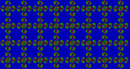 abstract floral pattern