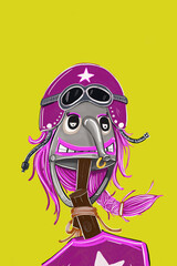 cartoon drawing of witches 