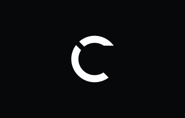 letter C Clean and Minimal Initial Based Logo Design