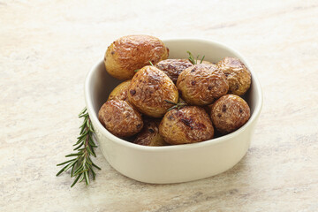 Roasted baby potato with rosemary