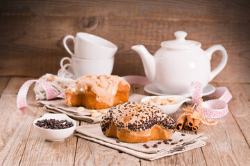 Colomba Italian Easter Dove Bread.