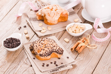 Colomba Italian Easter Dove Bread.