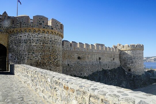 Castillo de San Miguel in Almunecar, Granada.