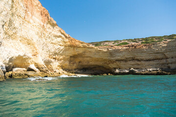 Fototapeta na wymiar Algarve coast in Portugal