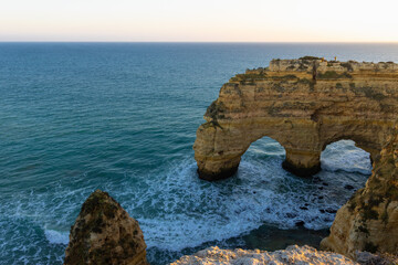 Benagil, Portugal - December 30 2021 