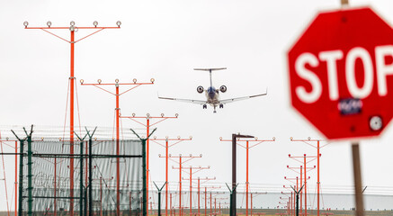 stop sign on the street