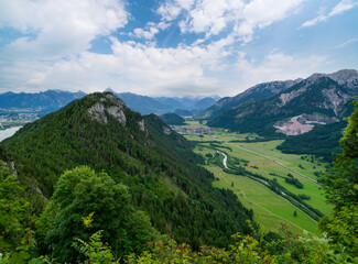Mountain landscape  in the german alps