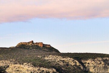 Benzalema Castle in Baza, Granada.