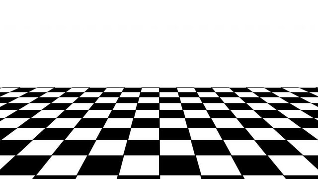 moving checkered surfaces motion background seamless loop