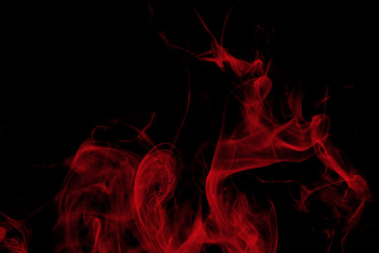 Textura o fondo de humo rojo