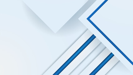 Modern Light white Blue Colorful abstract Design Banner