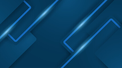 Modern Light Blue Colorful abstract Design Banner