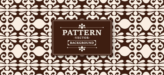 Seamless abstract pattern in oriental style