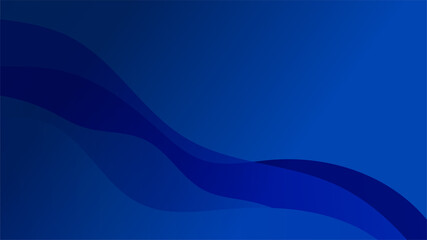 3d gradient wave Blue orange Colorful abstract Design Banner