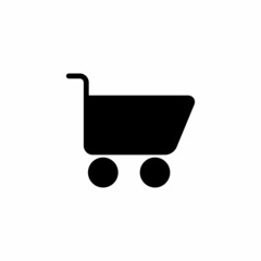 shopping cart vector icon
