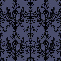 seamless pattern ornament in empire style, baroque ornate, classic ornament hand-drawn