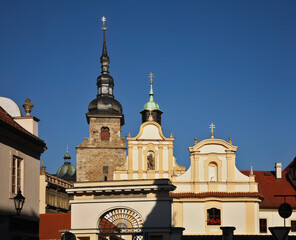 Fototapeta na wymiar Church of Assumption of Virgin Mary in Plzen. Czech Republic