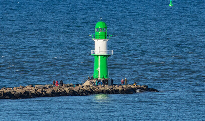 Obraz premium warnemünde