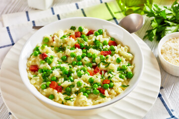 Risi e Bisi, Venetian Risotto with Spring Peas