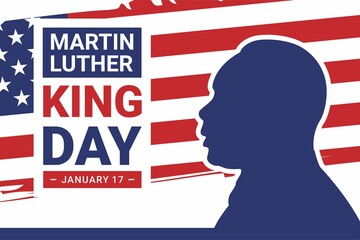 Illustration vector graphic of Martin Luther King Day. The illustration is Suitable for banners, flyers, stickers, Card, etc.