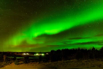 Fototapeten Northern lights, aurora © Christian