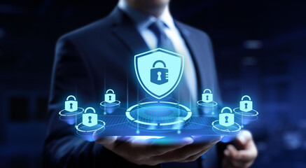 Cyber security Data Protection Information privacy antivirus virus defence internet technology...