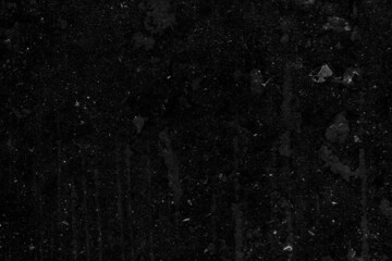 Abstract dark cement plaster wall with rough textures and spots close up view for background