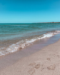 beach and sea
