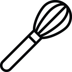 Whisk Vector Icon Design Illustration